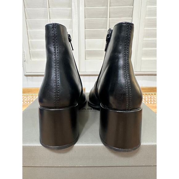 Vagabond Stina Ankle Boots Smooth Black Leather Size 8 US 38 EU NIB Booties - Picture 9 of 15